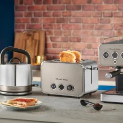 Russell Hobbs Distinctions 2 Slice Toaster - Titanium