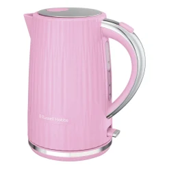 Russell Hobbs Eden 1.7 Litre Kettle & 2-Slice Toaster Set - Raspberry Pink