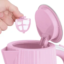 Russell Hobbs Eden 1.7 Litre Kettle & 2-Slice Toaster Set - Raspberry Pink