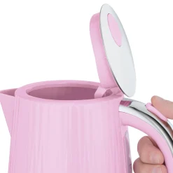 Russell Hobbs Eden 1.7 Litre Kettle & 2-Slice Toaster Set - Raspberry Pink