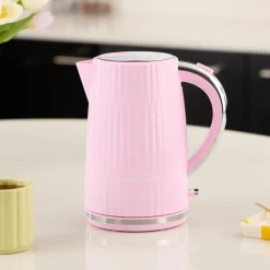 Russell Hobbs Eden 1.7 Litre Kettle & 2-Slice Toaster Set - Raspberry Pink