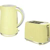 Russell Hobbs Eden 1.7 Litre Kettle & 2-Slice Toaster Set - Lemon