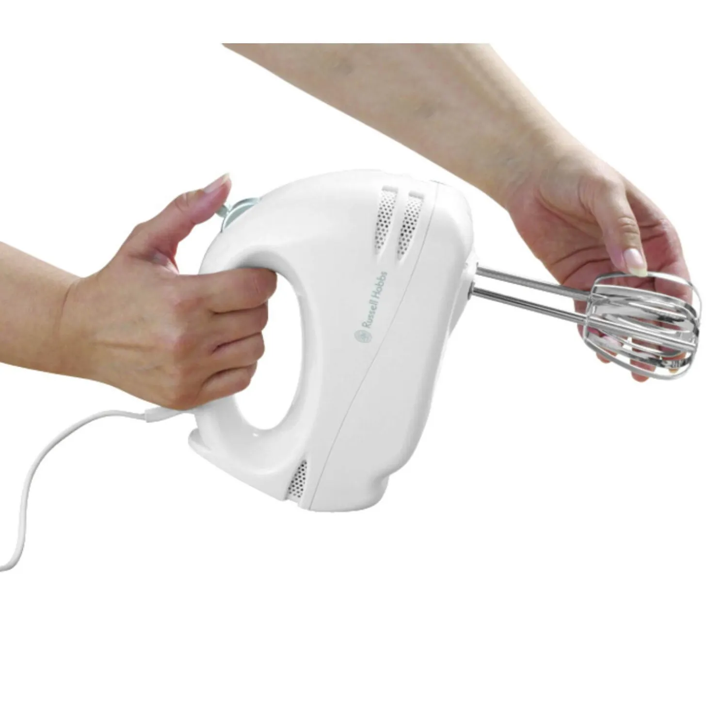 Russell Hobbs Food Collection 125W Hand Mixer White