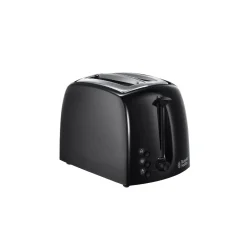 Russell Hobbs Textures 2 Slice Toaster - Black