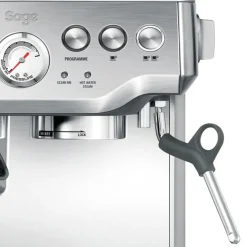 Sage Appliances SES875BSS Barista Express Coffee Machine - Silver