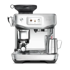 Sage Appliances SES881BSS Barista Touch Impress Bean-to-Cup Espresso Coffee Machine - Brushed Steel