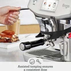 Sage Appliances SES881BSS Barista Touch Impress Bean-to-Cup Espresso Coffee Machine - Brushed Steel