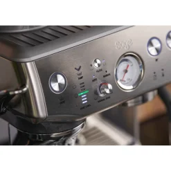 Sage Appliances SES876BSS Barista Express Impress Bean-to-Cup Espresso Coffee Machine - Silver