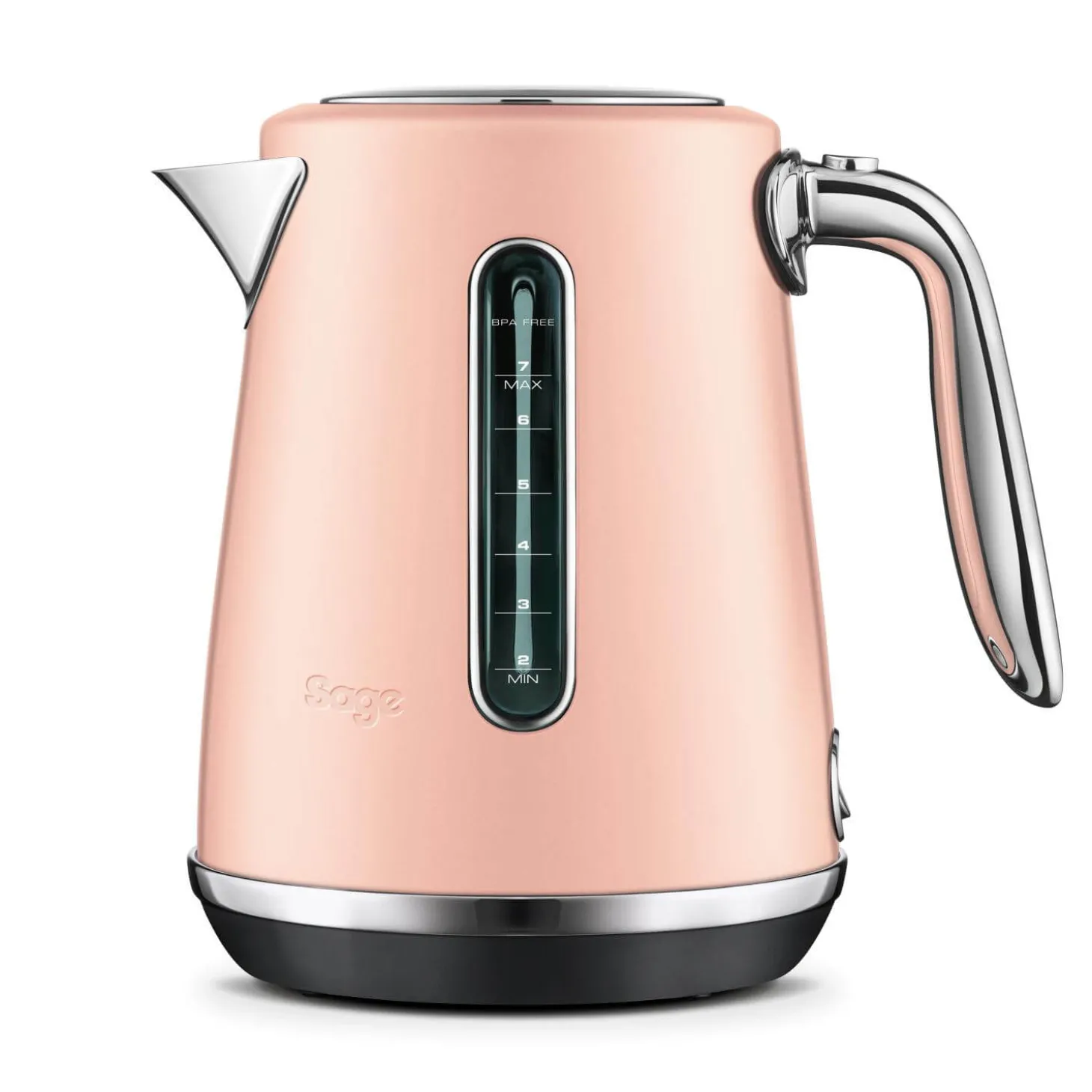 Sage Appliances SKE735RWM Soft Top Luxe Kettle - Rosewater Meringue