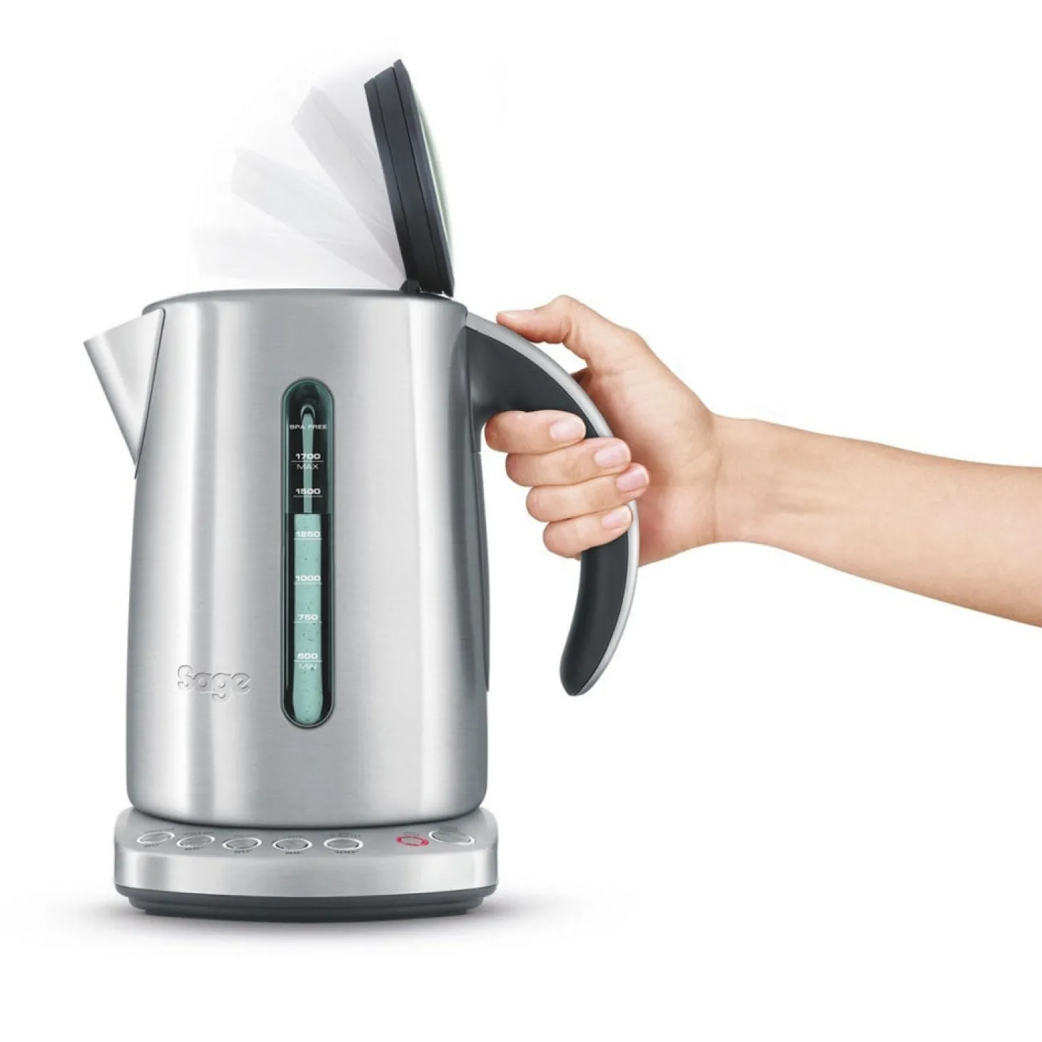 Sage Appliances Smart Kettle and 2 Slice Toaster Set - Stainless Steel