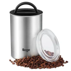 Sage Appliances Stainless Steel The Bean Keeper Coffee Canister