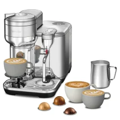 Sage Appliances Vertuo Creatista SVE850 Automatic Pod Coffee Machine - Brushed Stainless Steel