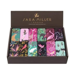 Sara Miller India Slip Lid Pocket Tins - Assorted