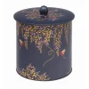 Sara Miller London Biscuit Barrel - Navy Hummingbird