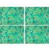 Sara Miller London Chelsea Green Birds Placemats - Set of 4
