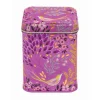 Sara Miller London Haveli Garden Small Square Tin - Mauve Songbird