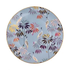 Sara Miller London India Set Of 4 Cake Plates - Assorted