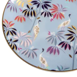 Sara Miller London India Set Of 4 Cake Plates - Assorted