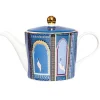 Sara Miller London India 4 Cup Teapot - Lattice Windows