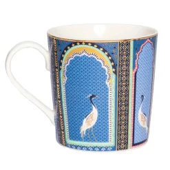 Sara Miller London India 340ml Mug - Lattice Windows