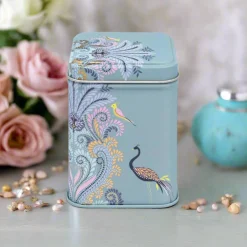 Sara Miller Small Square Tin - Filigree