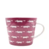 Scion Living Midi Fox 350ml Porcelain Mug - Berry