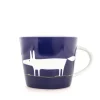Scion Living Mr Fox 350ml Porcelain Mug - Indigo