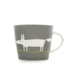 Scion Living Mr Fox 350ml Porcelain Mug - Charcoal & Lime