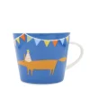 Scion Living Mr Fox Party Hat 350ml Porcelain Mug - Denim