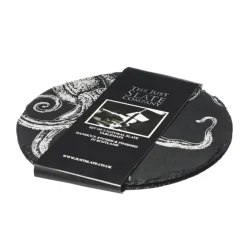 Selbrae House Set of 2 Round Slate Place Mats - Octopus