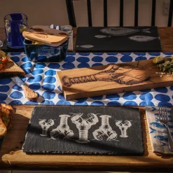 Selbrae House Set of 2 Slate Placemats - Lobster