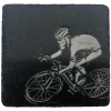 Selbrae House Slate Coaster - Cycling