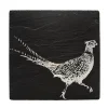 Selbrae House Slate Pot Stand - Pheasant