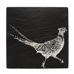Selbrae House Slate Pot Stand - Pheasant