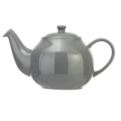 Siip 2 Cup Solid Glaze Stoneware Teapot - Grey