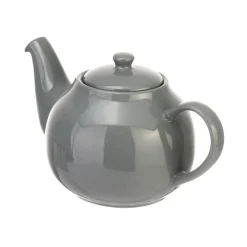 Siip 2 Cup Solid Glaze Stoneware Teapot - Grey