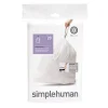 Simplehuman Code D Custom Fit Can Liners - Pack of 20