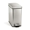 Simplehuman Profile Pedal Kitchen Bin - 10 Litre