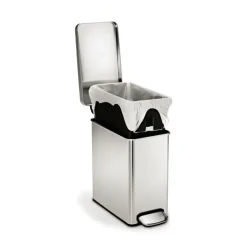Simplehuman Profile Pedal Kitchen Bin - 10 Litre