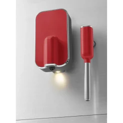 Smeg BCC02 Automatic Bean-to-Cup Coffee Machine - Matte Red