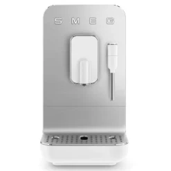 Smeg BCC12WHMUK Bean To Cup Coffee Machine with Steam Wand - Matte White