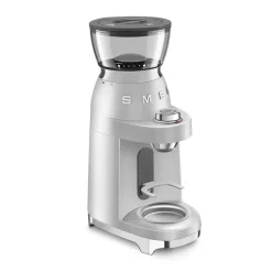 Smeg CGF02SSUK 50's Style Retro Mini Pro Coffee Grinder - Stainless Steel