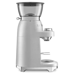 Smeg CGF02SSUK 50's Style Retro Mini Pro Coffee Grinder - Stainless Steel