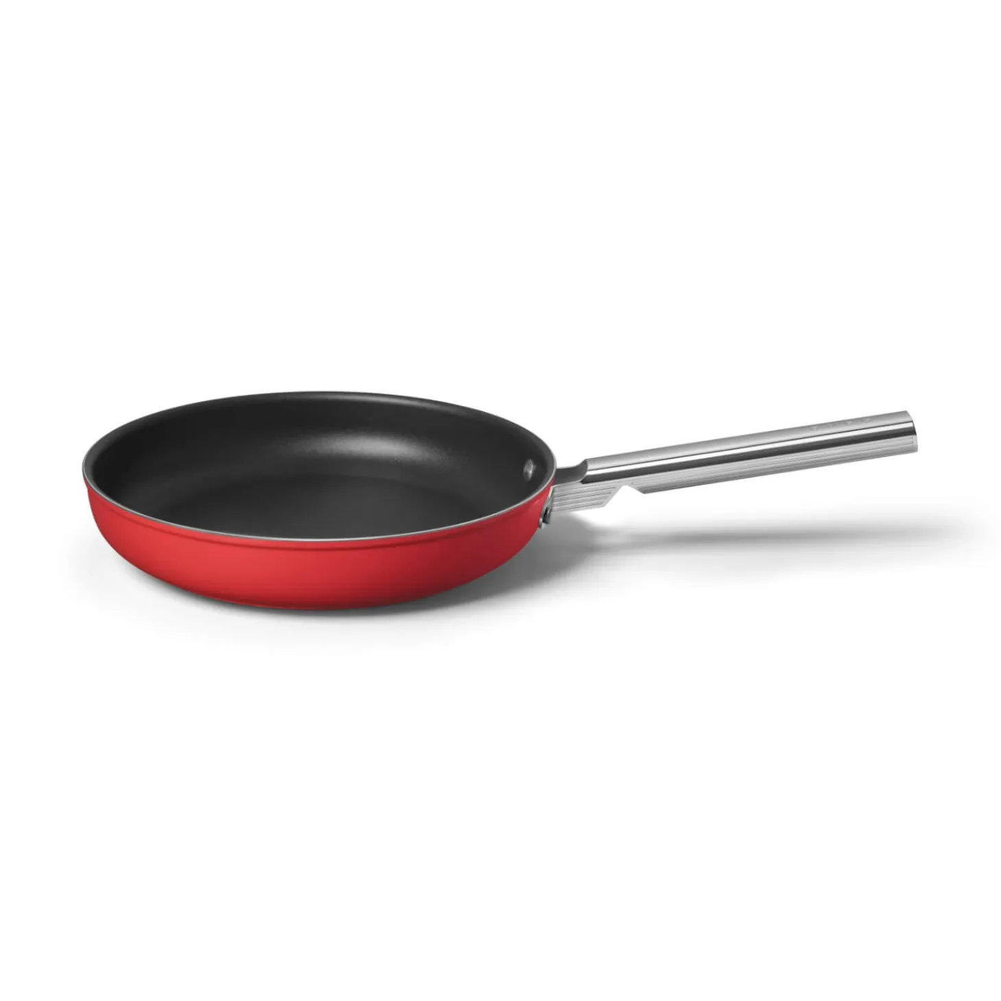 Smeg Cookware 28cm Non-Stick Frying Pan - Red