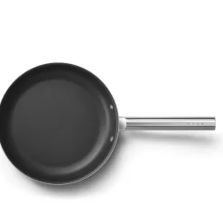 Smeg Cookware 28cm Non-Stick Frying Pan - Red