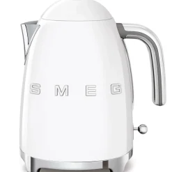 Smeg Jug Kettle & 4 Slice Toaster Set - White