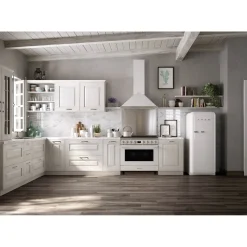 Smeg Jug Kettle & 4 Slice Toaster Set - White