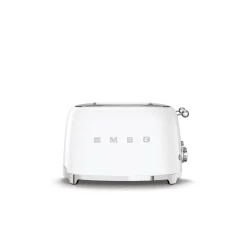 Smeg Jug Kettle & 4 Slice Toaster Set - White