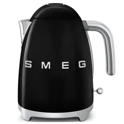 Smeg Jug Kettle & 2 Slice Toaster Set - Black
