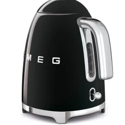 Smeg Jug Kettle & 2 Slice Toaster Set - Black